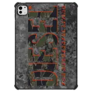 iPad Pro 11-inch (M4) iPad Impact Case DIESEL Green Camo Biscotto Tablet Case