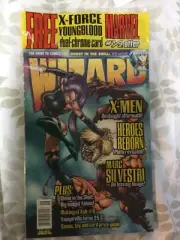 Wizard Magazine #61 Psylocke Sabertooth Cover W/card Sealed Polybag Vf