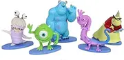 Monsters Cake Topper Set of 5 - Party Supplies, Children's Birthday Cake Decoration Bundle