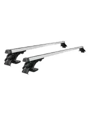 [Giantz] Universal Car Roof Rack 1450mm Cross Bars in Aluminium Silver
