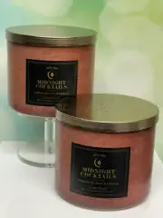 x2 Bath & Body Works Midnight Cocktails 3-Wick Candles