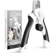 Dog Nail Clippers with Light, Dog Nail Trimmers with Quick Sensor & Safety Gu...