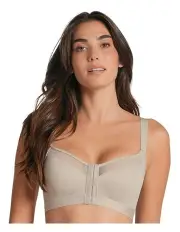 [Leonisa] Multi Benefit Posture Corrector Wireless Front Open Bra in Nude