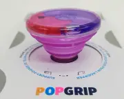 PopSockets Phone Grip Stand Liquid Lava Lamp Purple POPGRIP Popsocket