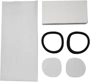 HOMSFOU Vr Glasses Protector Anti-Scratch Lens Ring for 2 Replacement Glasses Frame Supply