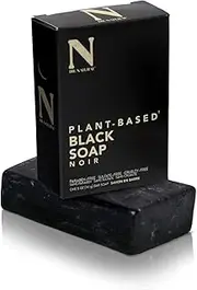 Dr. Natural Black Bar Soap - Gentle Moisturizing Soap Bar - Anti Acne and Blemishes - Moisturizing, Pore Cleanser - Natural African Body Wash - 141 g