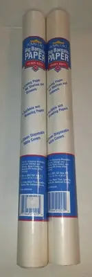 Royal Lace Drawing Paper Rolls Off White 2-35'x18" Drawing Liner Table Cover NOS