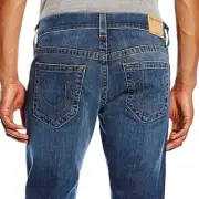 True Religion Men's Geno Slim Fit Stretch Jeans in Size 44