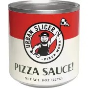 Urban Slicer Pizza Worx Red 8 Oz. Ready To Use Pizza Sauce 900 Urban Slicer