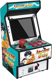 Mini Arcade Game Machine RHAC01 2.8Inch 156 Classic Handhold Games Portable Machine for Kids with Eye-Protected Screen Golden Security