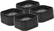 [PRETYZOOM] 4Pcs Vibration Pads for Washing Machine Stabilizer Furniture Risers to Reduce Noise and Sliding Non Slip Washer Feet for Enhanced Stability and Height