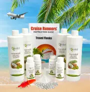 Fake Shampoo Conditioner Alcohol Flask Sneak Booze Liquor Cruise Kit Rum Runners