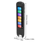 Scan Translator Pen 3.71in Screen 112 Languages Translation Dictionary Pen.