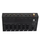 (UK Plug)Sound Mixer Ultra Compact Metal Low Noise 6 Channel Stereo Line UT
