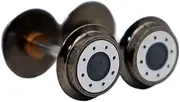 Generic Metal DC Wheels Replacement Accessories Spare Parts for 1:87 Model Train