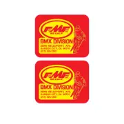 FMF BMX Division Decal set 2(pcs) old school BMX