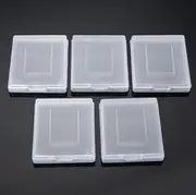 EmmetStore(TM) 5X Game Cartridge Case Storage Organizer for Nintendo Game Boy Color GBC Plastic