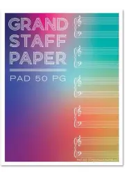 BookFactory Grand Staff Music Sheets