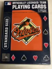 BALTIMORE Orioles officially licensed team playing cards BRAND NEW FREE SHIPPING
