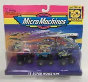 Micro Machines Monster Trucks #3 Super Monsters Galoob 1997