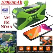Radio Hand Crank Solar USB Charging Weather Radio Emergency LED Flashlight Torch