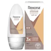 Rexona Clinical Protection Roll-On Antiperspirant Deodorant for Women (Summer Strength) 50ml