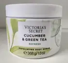 Victoria's Secret Cucumber & Green Tea Refresh Exfoliating Body Scrub 13 oz