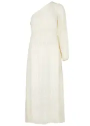 Rixo Bradshaw Sequin-embellished Midi Dress - White - 12 (UK12 / M) 12 (UK12 / M)