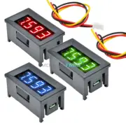 0.36" Digital 3-Wires LED Panel Display 4-Bit DC0-100V Voltmeter Meter Tester
