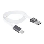2PC 1m Noodle Style 2 in 1 Micro USB & 8 Pin Both Side Data Sync Charging Cable