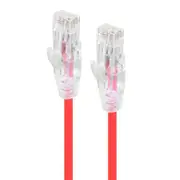 Alogic C6S-05RED 5m Red Ultra Slim Cat6 Network Cable - Series Alpha