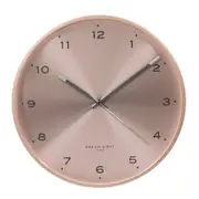 One Six Eight London ELSA 40cm Champagne Blush Silent Wall Clock