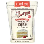 Bob's Red Mill, Vanilla Yellow Cake Mix, Gluten Free, 19 oz (539 g)