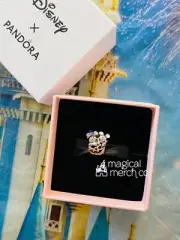 2023 Disney Parks Halloween Mickey & Minnie Mouse Pumpkin Pandora Charm NEW