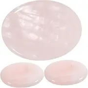 NULYLU 3 pcs Jade Eyelash Extension Pallet Compact Lash Grafting Holder Pad Smooth Surface for Easy Application for Lash Extensions and Grafting present for Beauty Enthusiasts