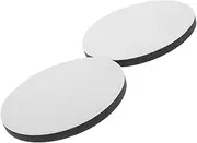 ASAKKURA 2pcs Car Wax Applicator Pads Durable Corduroy Buffing and Polishing Tools for Paint Restoration for Waxing and Detailing Vehicles