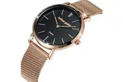 Bullion Gold Timeless Dream Watch - Rose Gold and Black