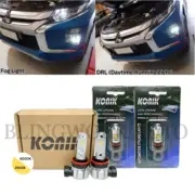KONIK P13W + H8 LED DRL Fog Daytime Running Light White for Mitsubishi MR Triton (for: Mitsubishi)