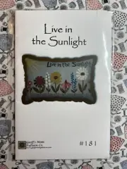 Geoff's Mom Pattern Co. #181 Live in the Sunlight Pillow Pattern