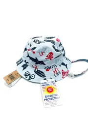 Dozer Baby Boys Bucket Hat - Light Blue Ocean - Kai