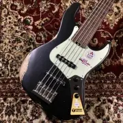 Bacchus WL5 AGED RSM BLK AGED Electric Bass 5 String Global Series