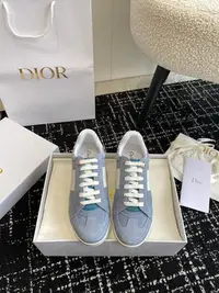 在飛比找Yahoo!奇摩拍賣優惠-路途良品 Dior新款小白鞋，迪奧 Dior Star女士運
