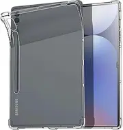 Case for Samsung Galaxy Tab S10 Plus/Tab S9 Plus 12.4 inches, Electro-weideworld Ultra Thin Shockproof Soft TPU Protective Case Cover, Clear
