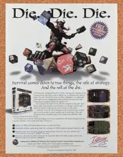 Dragon Dice PC Original 1998 Ad - Dungeons & Dragons Video Game Promo