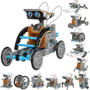 STEM Educational 12-In-1 Solar Robot 190 Pieces Building Science Experiment Kit