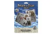 Attack on Titan S3 Tech Stickers (Pack of 35) (Multicoloured) (One Size)