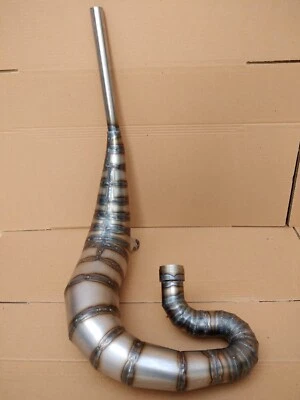 Yamaha DT 200 Exhaust Pipe Mild Steel Carbon Steel Dogster Exhausts DT200 200r