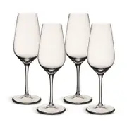 Villeroy & Boch Entree Flute Champagne Glasses, Set of 4