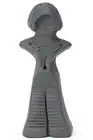 Jomon Goddess Jomon Clay Figurine Mini 11cm Replica Ceramic Unglazed Replica