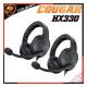 [ PCPARTY ] 美洲獅 COUGAR HX330 電競耳機 (黑/黑橘) 3H250P50B.0001